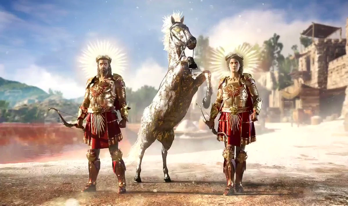 Набор "Гелиос" уже доступен в Assassin's Creed: Odyssey