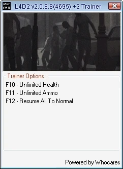 Left 4 Dead 2: Трейнер (+2) [2.0.8.8] {Whocares}