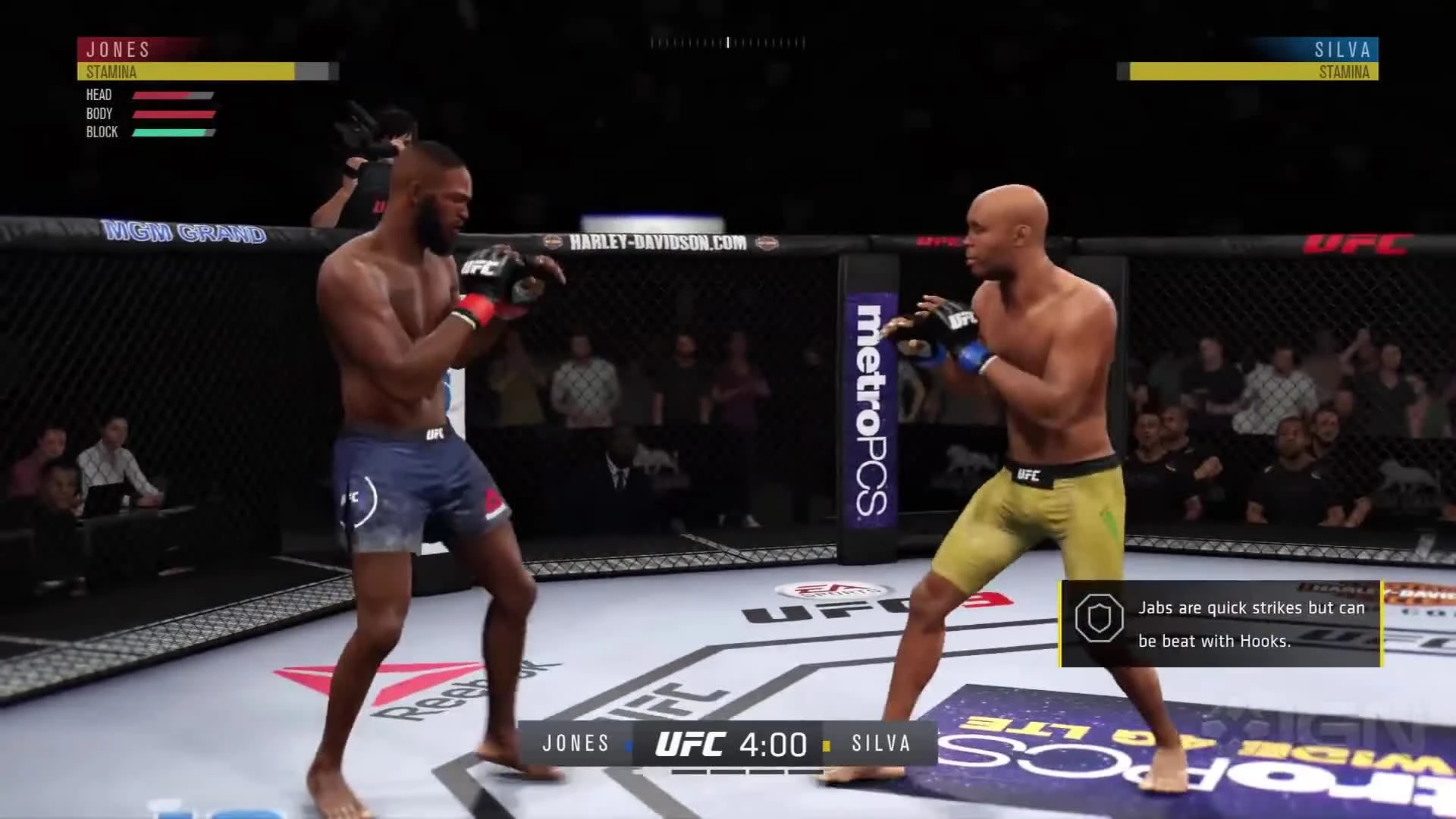 Геймплей EA Sports UFC 3 - Jon Jones vs Anderson Silva