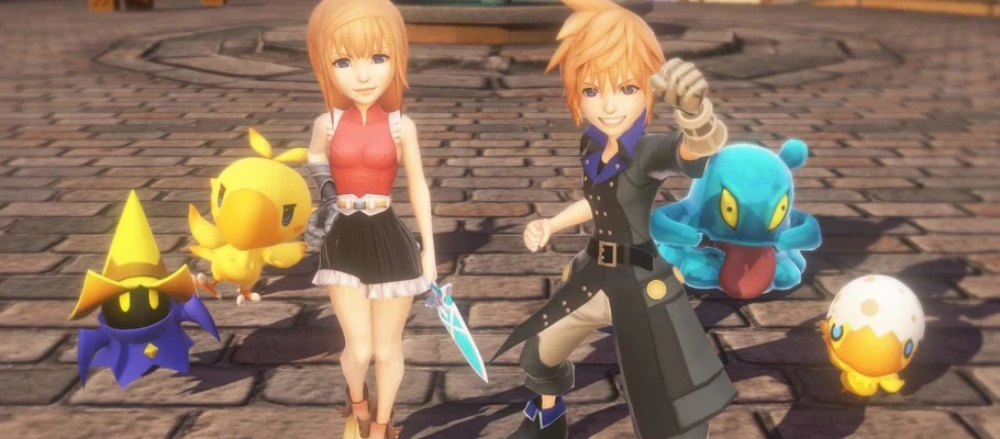 Занимательные снимки экрана из World of Final Fantasy