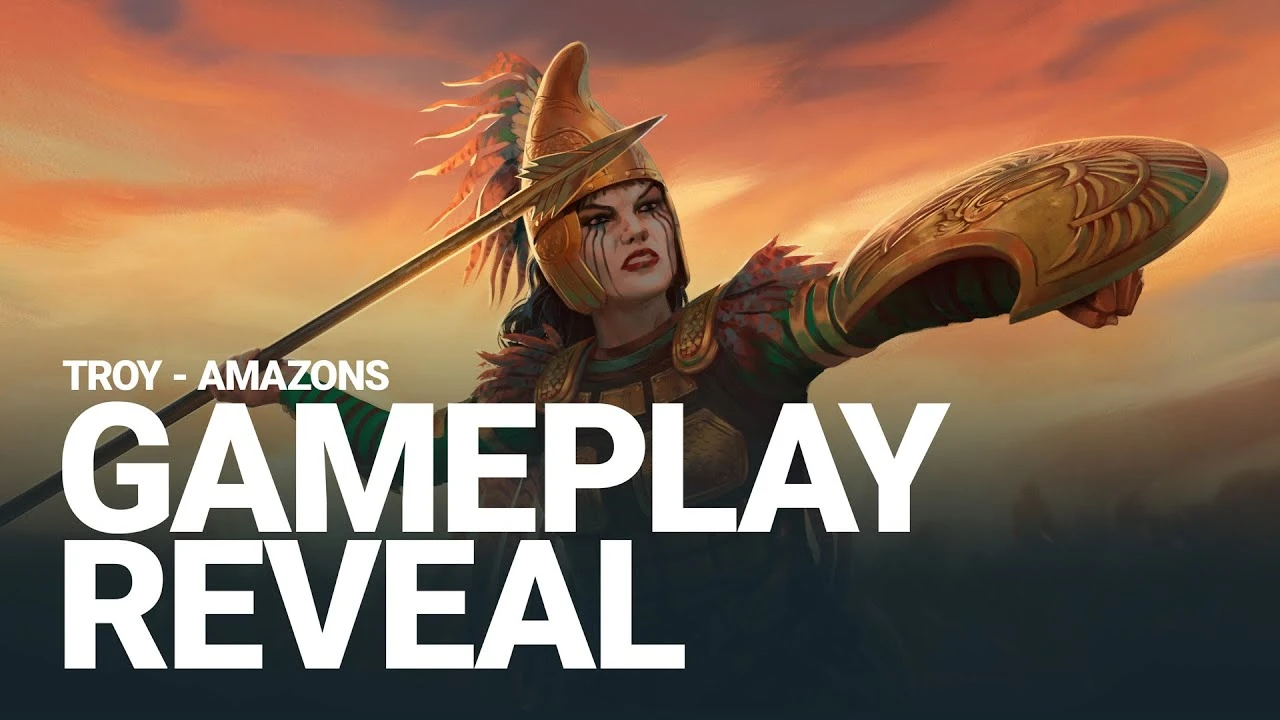 Геймплейный трейлер грядущего дополнения Amazons для Total War Saga: Troy