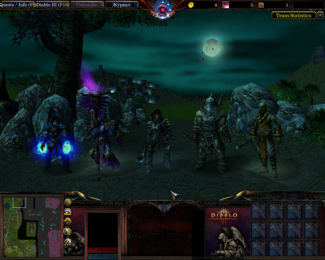 Warcraft 3 TFT "Diablo III: New Tristram"