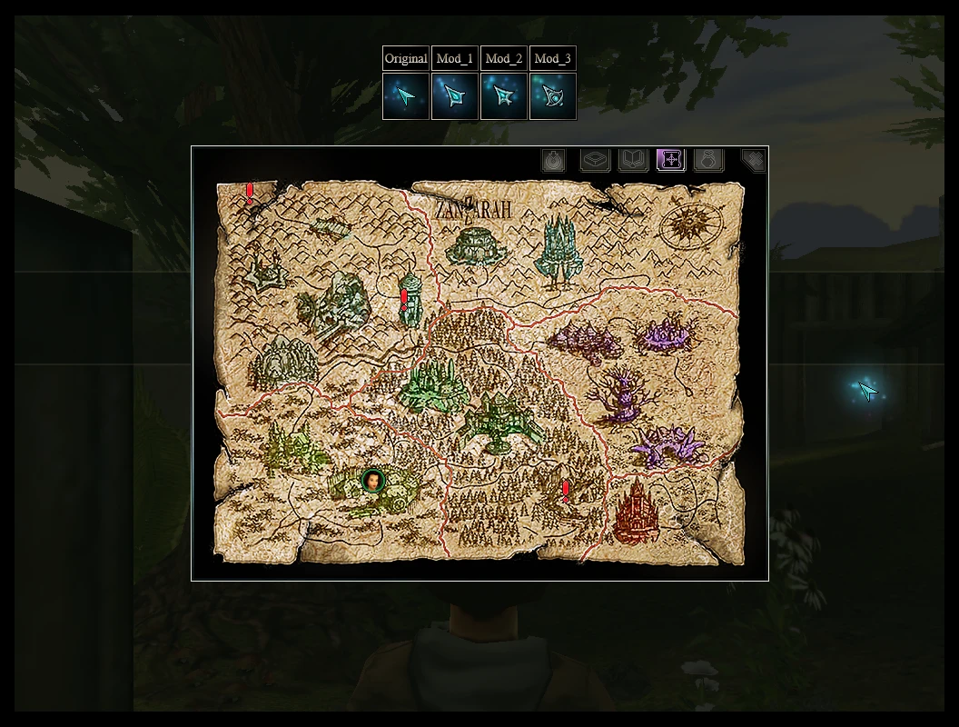 Zanzarah: the Hidden Portal "Мод на новый курсор"