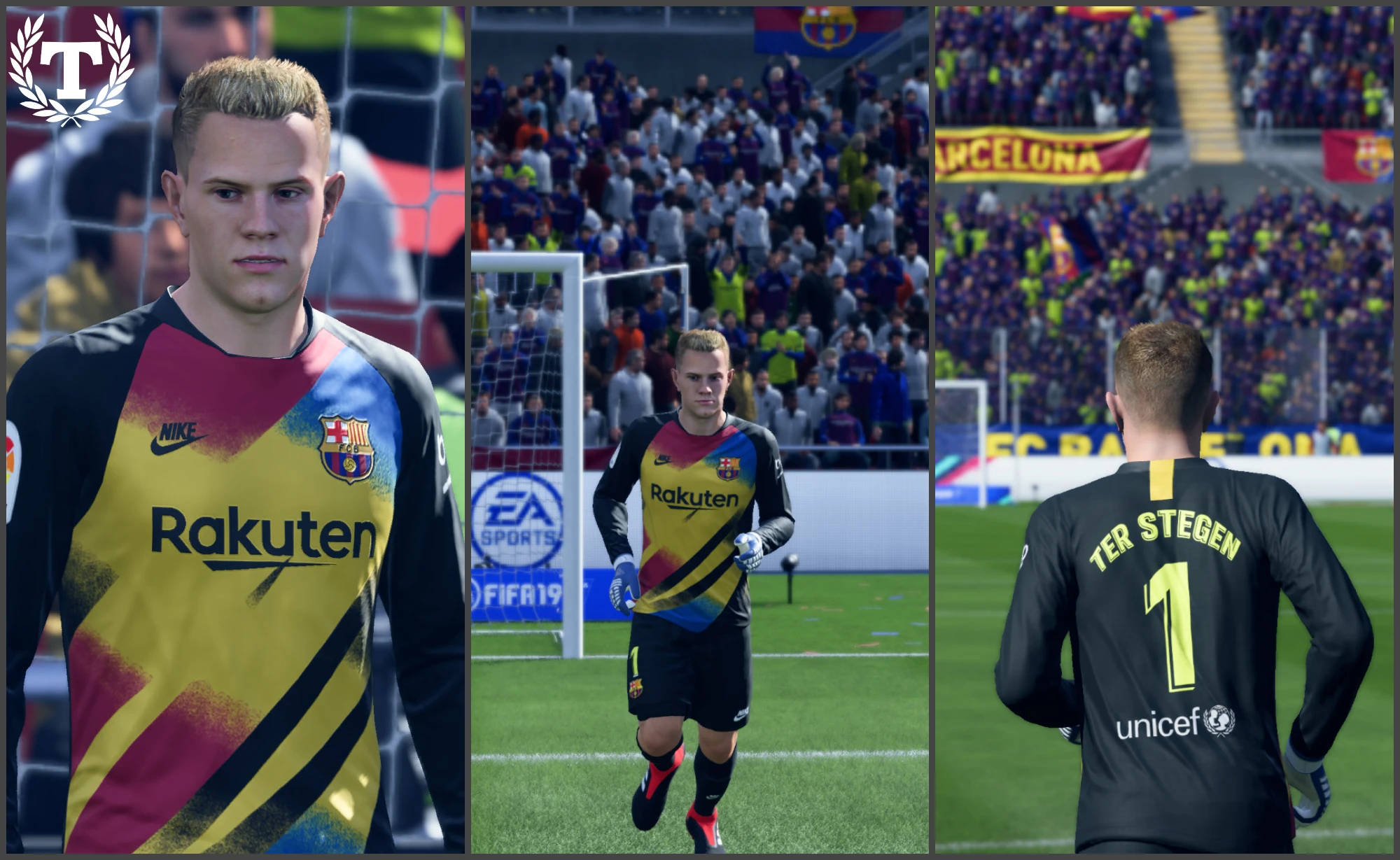 FIFA 19 "Barcelona UCL GK Kit 19/20"
