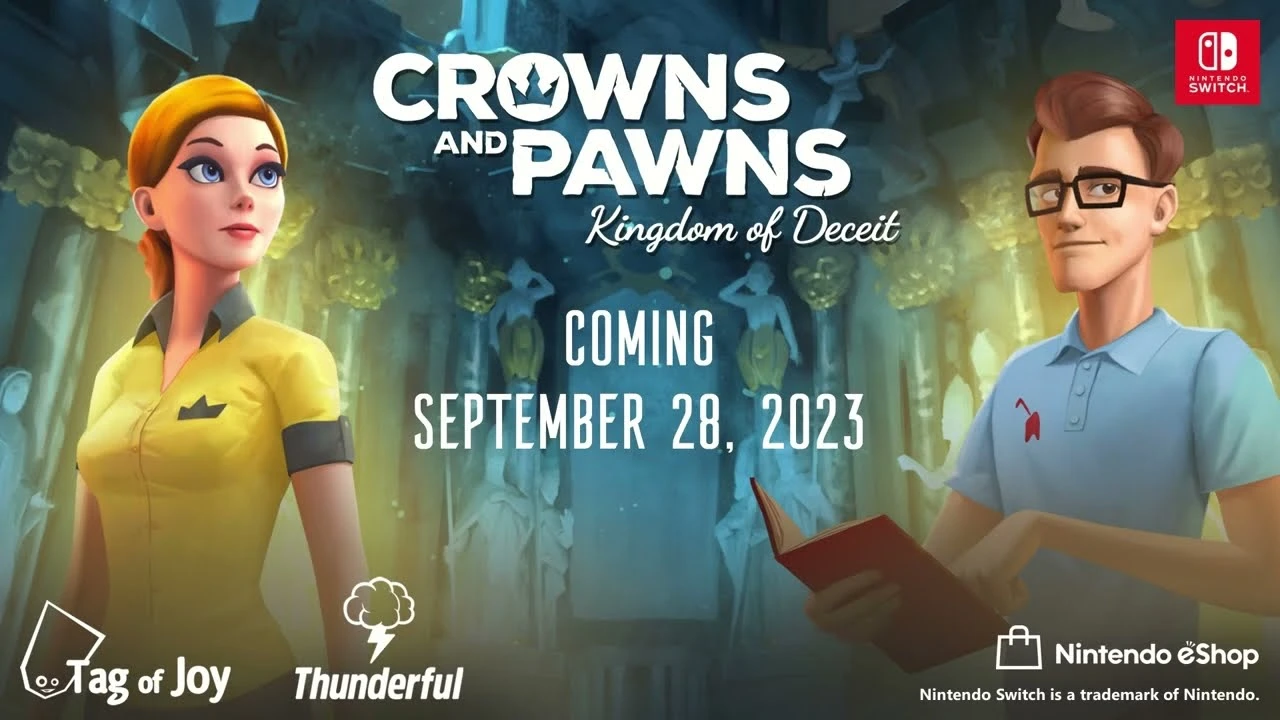 Вдохновленное Broken Sword приключение Crowns And Pawns: Kingdom of Deceit выйдет на Nintendo Switch 28 сентября