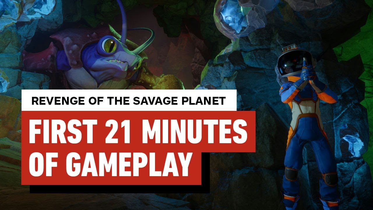 Первые 20 минут продолжение забавного шутера Journey to the Savage Planet