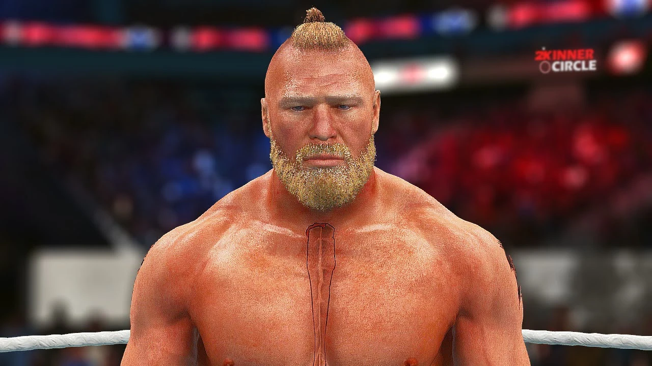 WWE 2K18 "Brock Lesnar 2K22 - Порт модели"