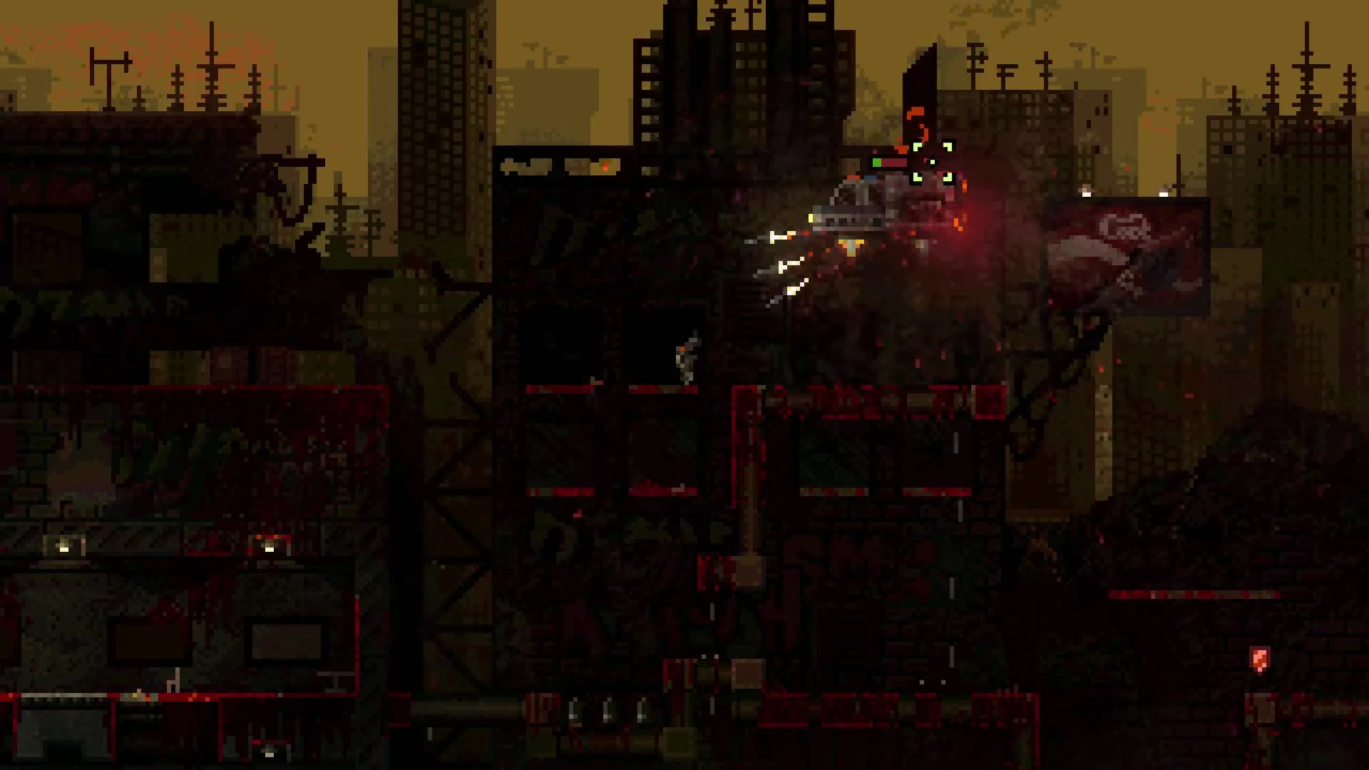 Тизер-трейлер игры Butcher - кровавого 2D-шутера в духе Doom и Quake