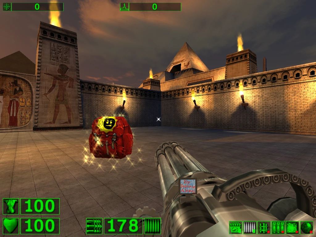 Serious Sam: The First Encounter "SS2_MiniGun By Serious Alexej"