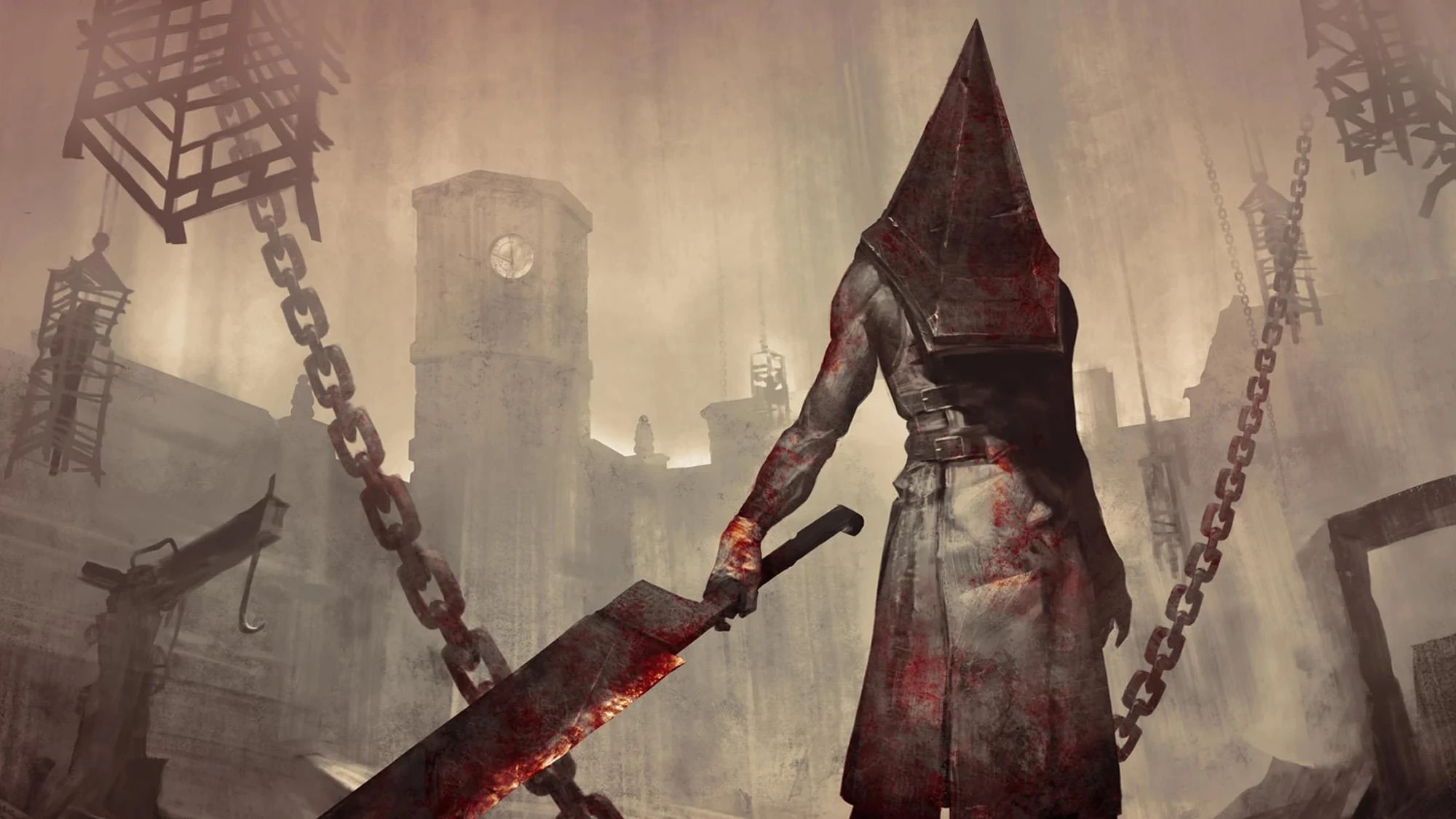 Как одолеть босса Пирамидоголового в ремейке Silent Hill 2