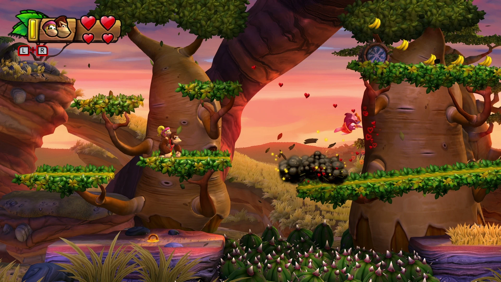 Donkey Kong Country: Tropical Freeze (Switch) - зимний отдых на дорогом курорте