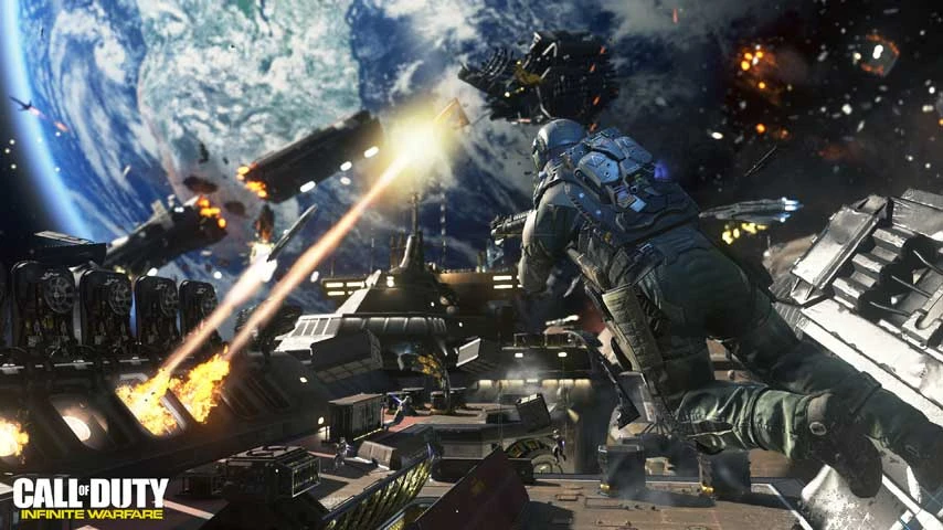 Космические скриншоты Call of Duty: Infinite Warfare