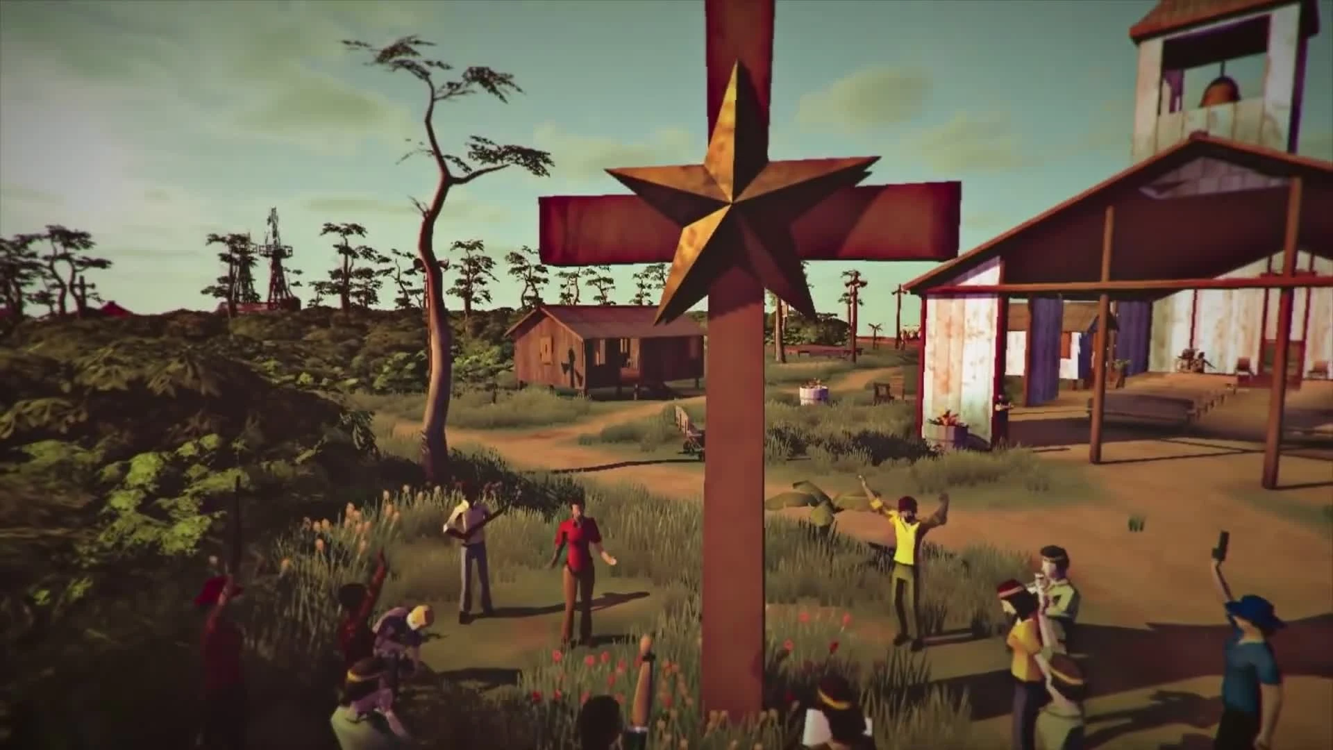 The Church In The Darkness - Трейлер персонажей