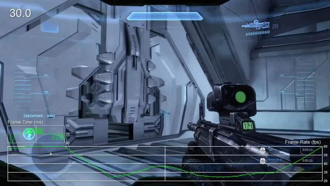 Halo 4 Xbox One Master Chief Collection: частоты кадров Xbox One от Digital Foundry (новое видео)