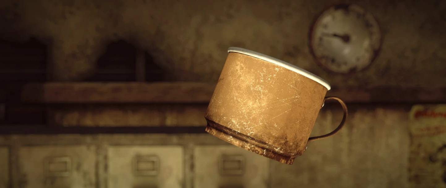 Fallout: New Vegas "Улучшенные текстуры кофейной кружки"