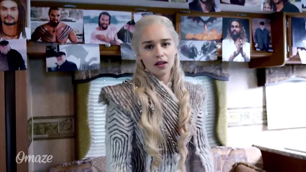 За кадром 8 сезона "Игры Престолов" с Эмилией Кларк (Озвучка)