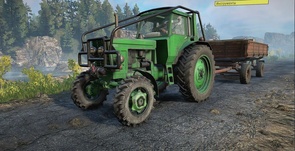 SnowRunner "Пак Тракторов М-80 и М-82 v1.7.2 (v15.0)"