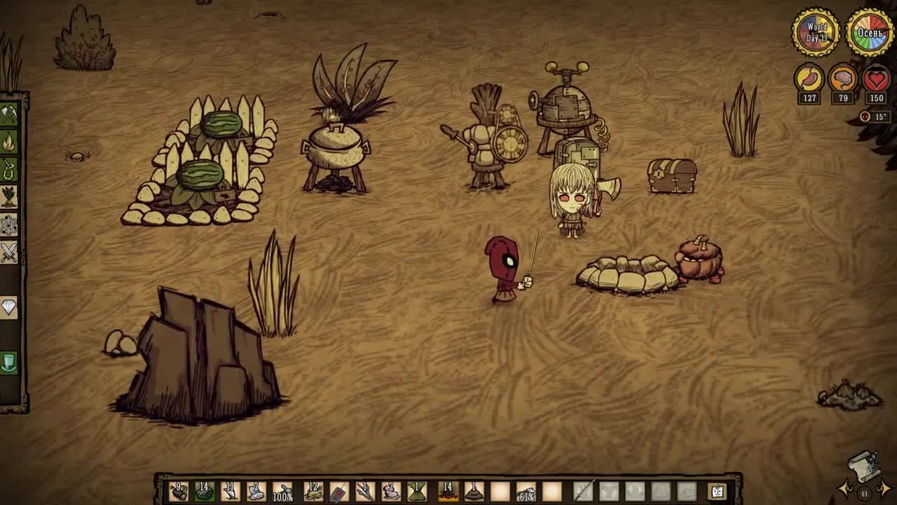 Don't Starve Together - Deadpool против Пауков!