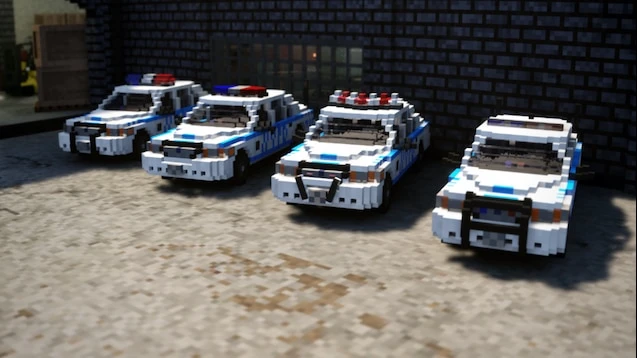 Teardown "Пак служебных автомобилей - NYPD"