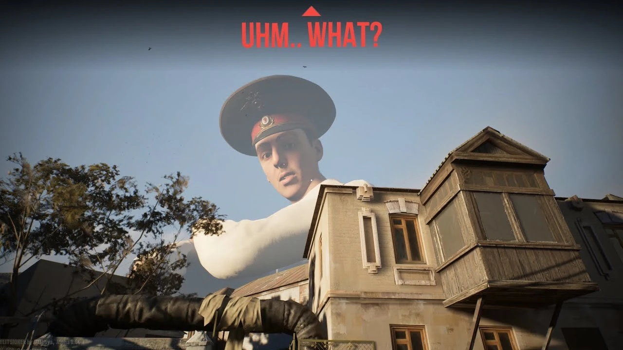 Гигантский Милиционер не поймает тебя в канализации