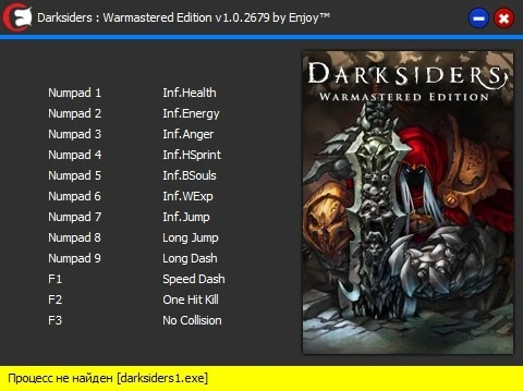 Darksiders - Warmastered Edition: Трейнер/Trainer (+12) [v1.0.2679] {Enjoy}
