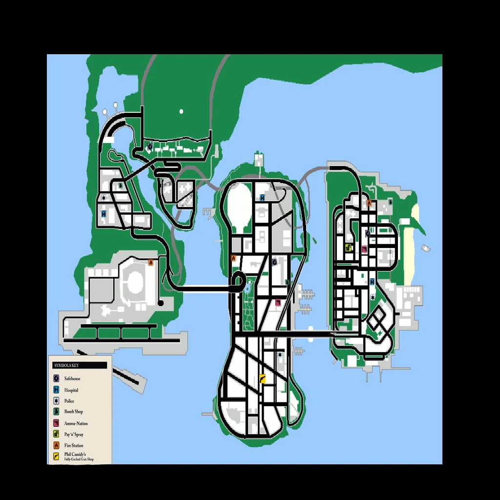 Grand Theft Auto 3 "Map Mod (улучшенная версия 0.1 )"