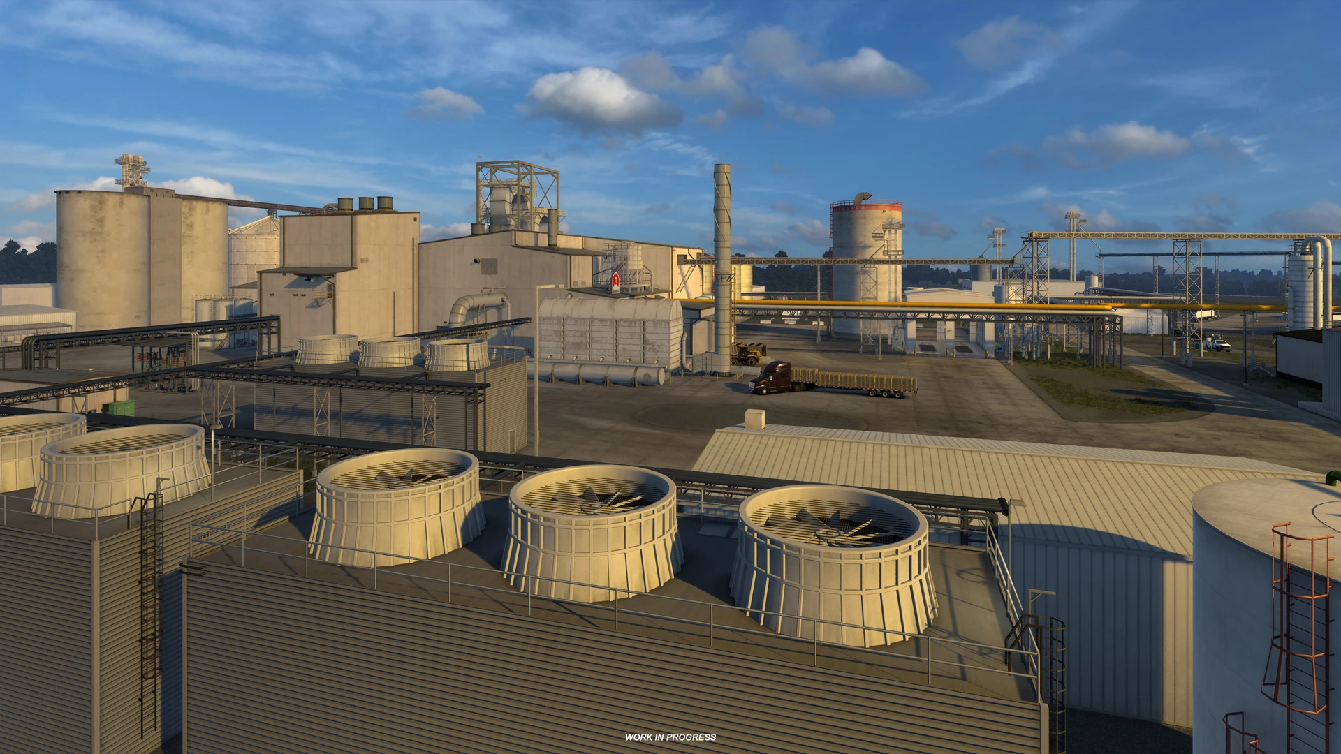 Новые скриншоты из будущего DLC Айова для American Truck Simulator - Завод по производству этанола