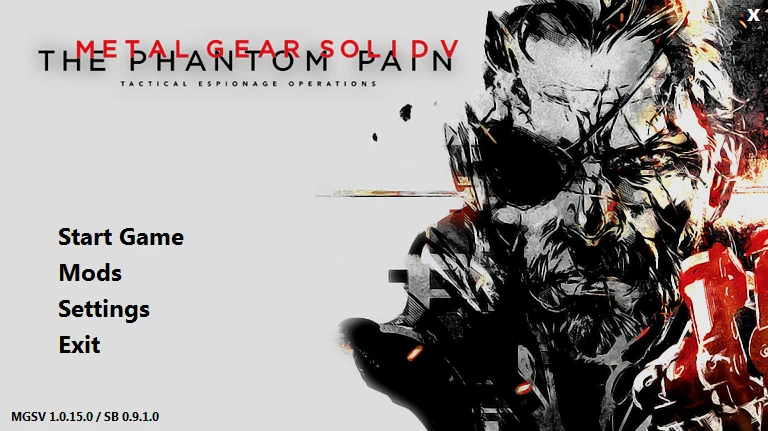 Metal Gear Solid 5: The Phantom Pain "SnakeBite Mod Manager"