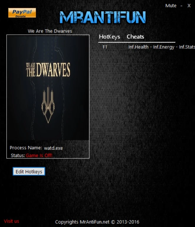 We Are The Dwarves: Трейнер/Trainer (+3) [1.0] {MrAntiFun}