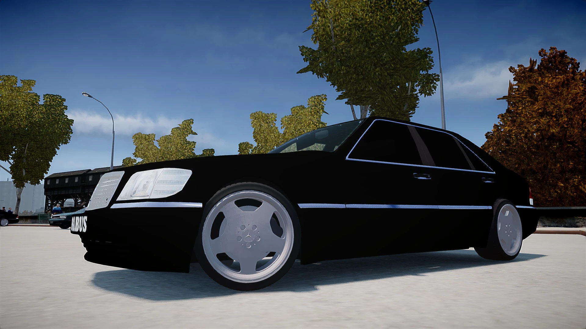 Grand Theft Auto 4 "Mercedes Benz W140 Brabus"