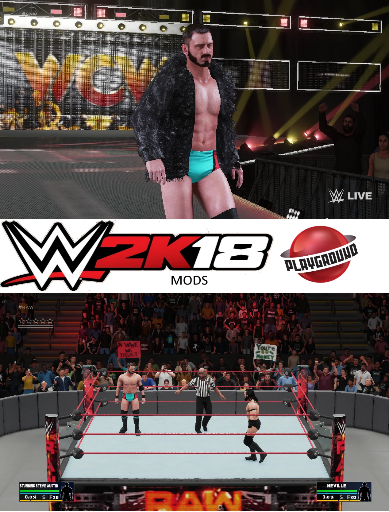 WWE 2K18 "Austin Aries MOD"