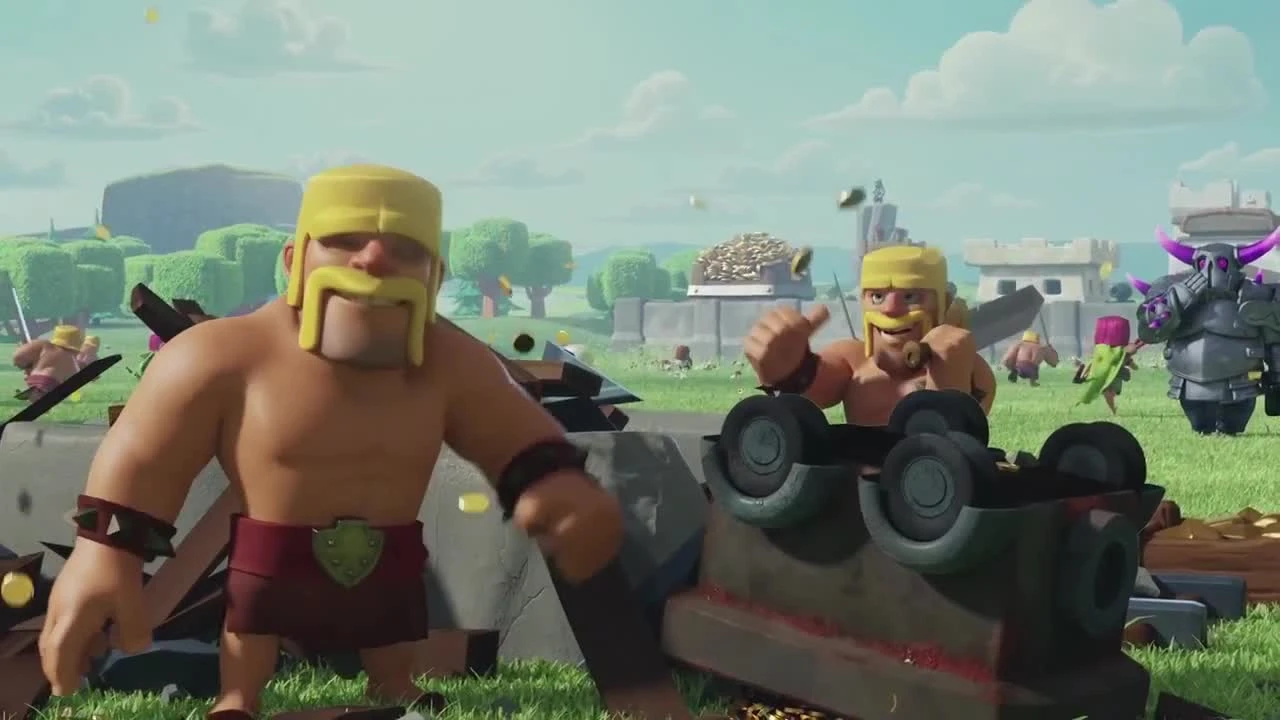 Официальный трейлер Clash of Clans