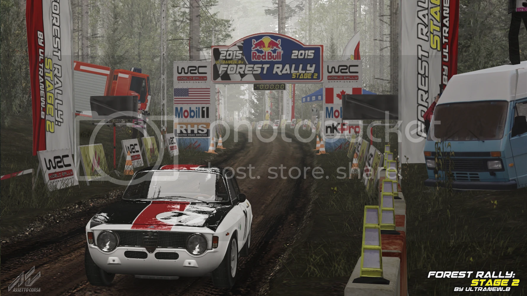 Assetto Corsa "Лесное Ралли 2 v.0.91"