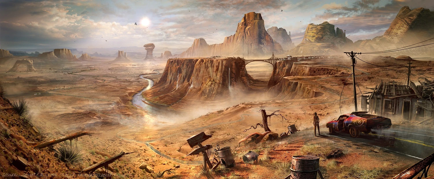 Пустыня - идеальные декорации для триумфального возвращения FlatOut