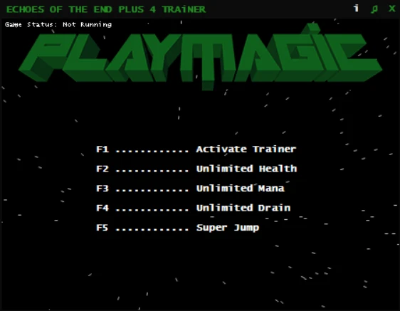 Echoes of the End "Трейнер +4" [FLT] {PLAYMAGiC}
