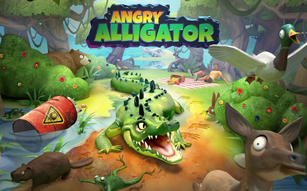Состоялся релиз Angry Alligator на PS4 и Switch