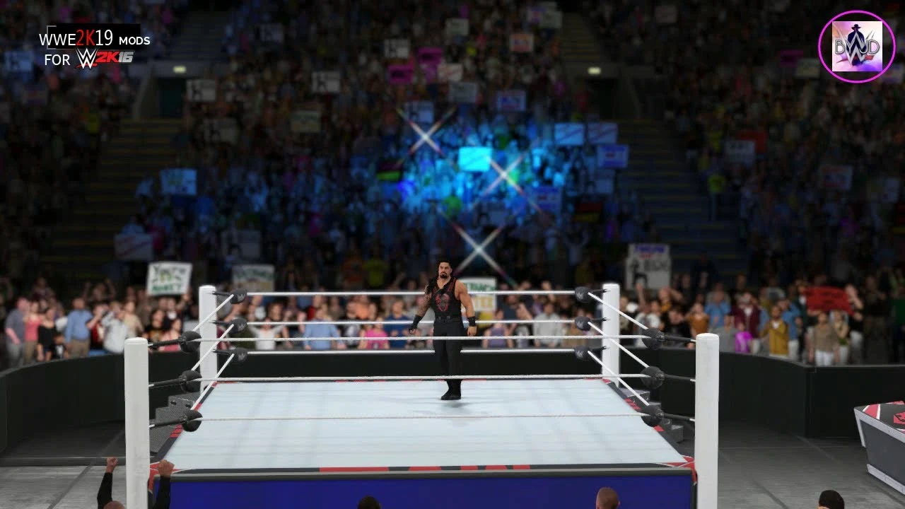 WWE 2K16 "Обновленный угловой столб арены"