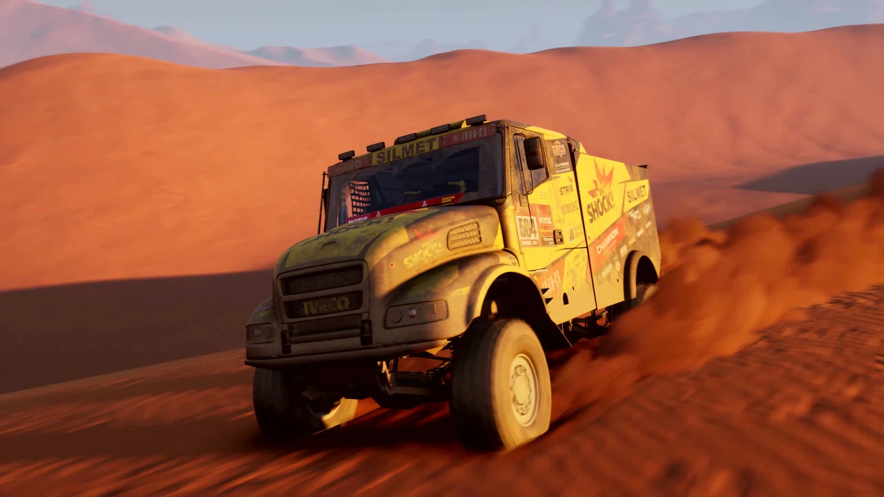 Трейлер Dakar Desert Rally демонстрирует грузовик Iveco