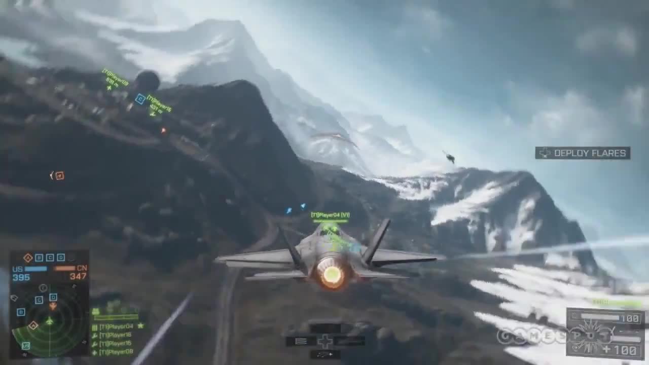 Battlefield 4 China Rising "Геймплей карты Altai Range"