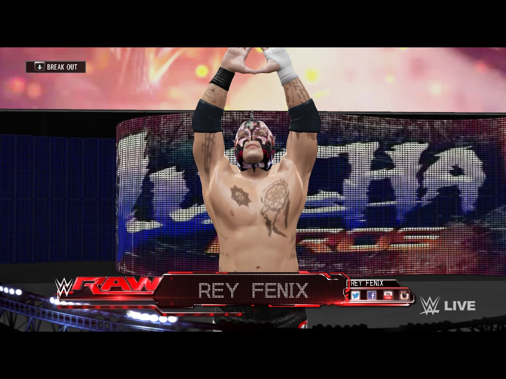 WWE 2K16 "AEW Rey Fenix порт мода для 2k19"