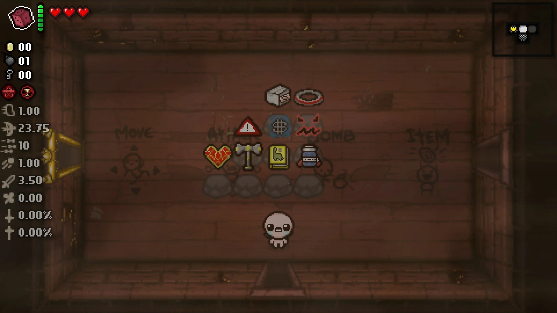 The Binding of Isaac "Предметы Мортоса"