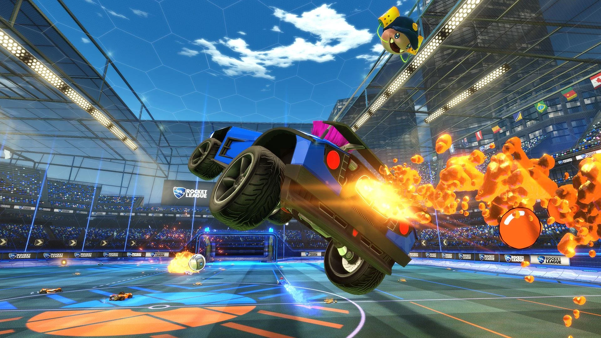 Rocket League на Xbox One получит тематическое DLC Sunset Overdrive