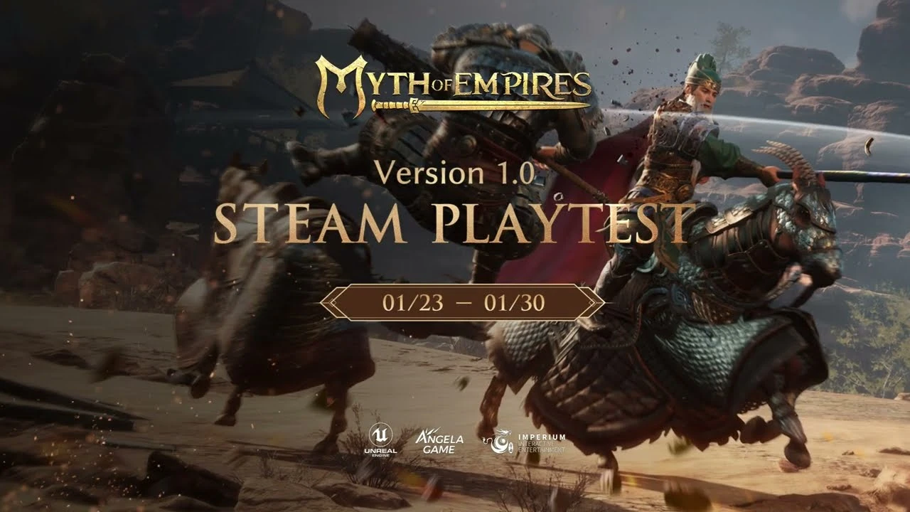 Полная версия Myth of Empires выйдет 21 февраля; Плейтест в Steam пройдет в конце января