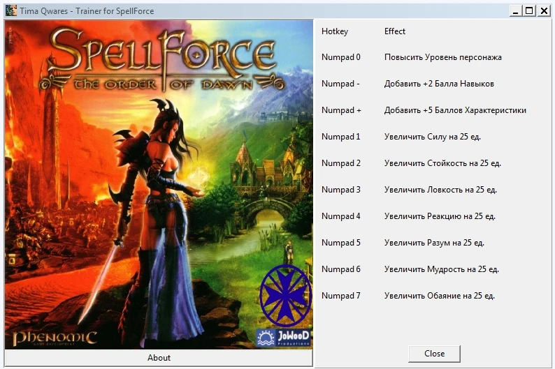 Spellforce Gold: Трейнер/Trainer (+10) [1.1] {Timuqares}