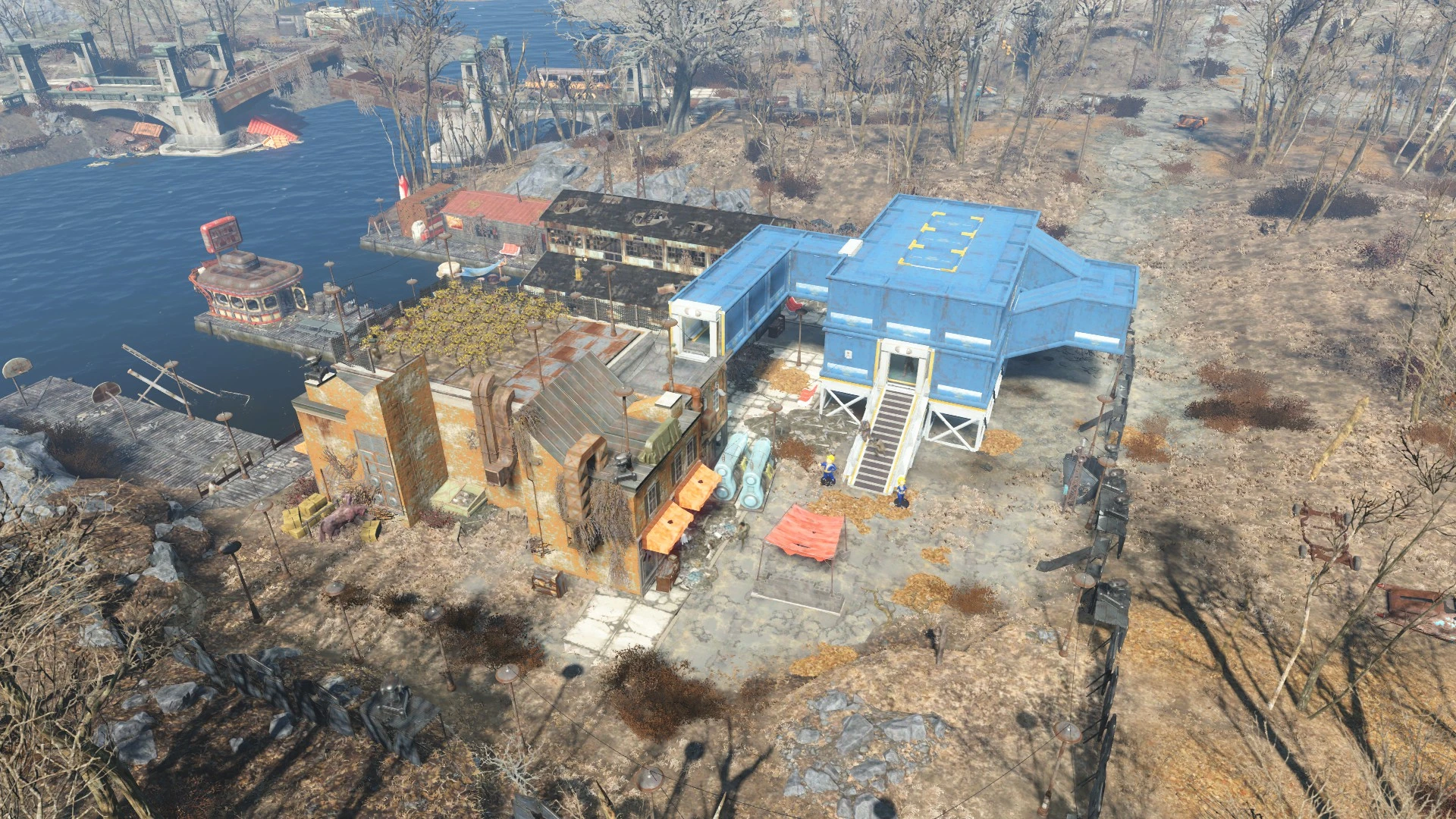 Fallout 4 "34 Чертежа готовых поселений"