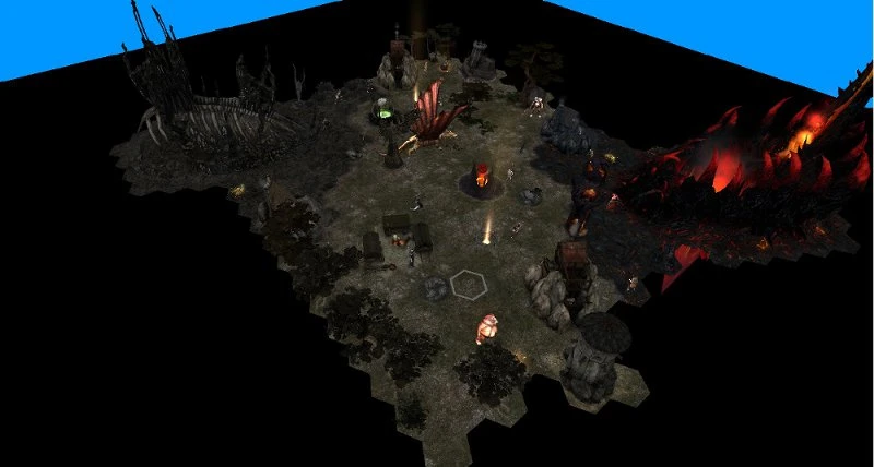 Disciples 3:  Орды нежити "map "Нежить vs Легионы проклятых""