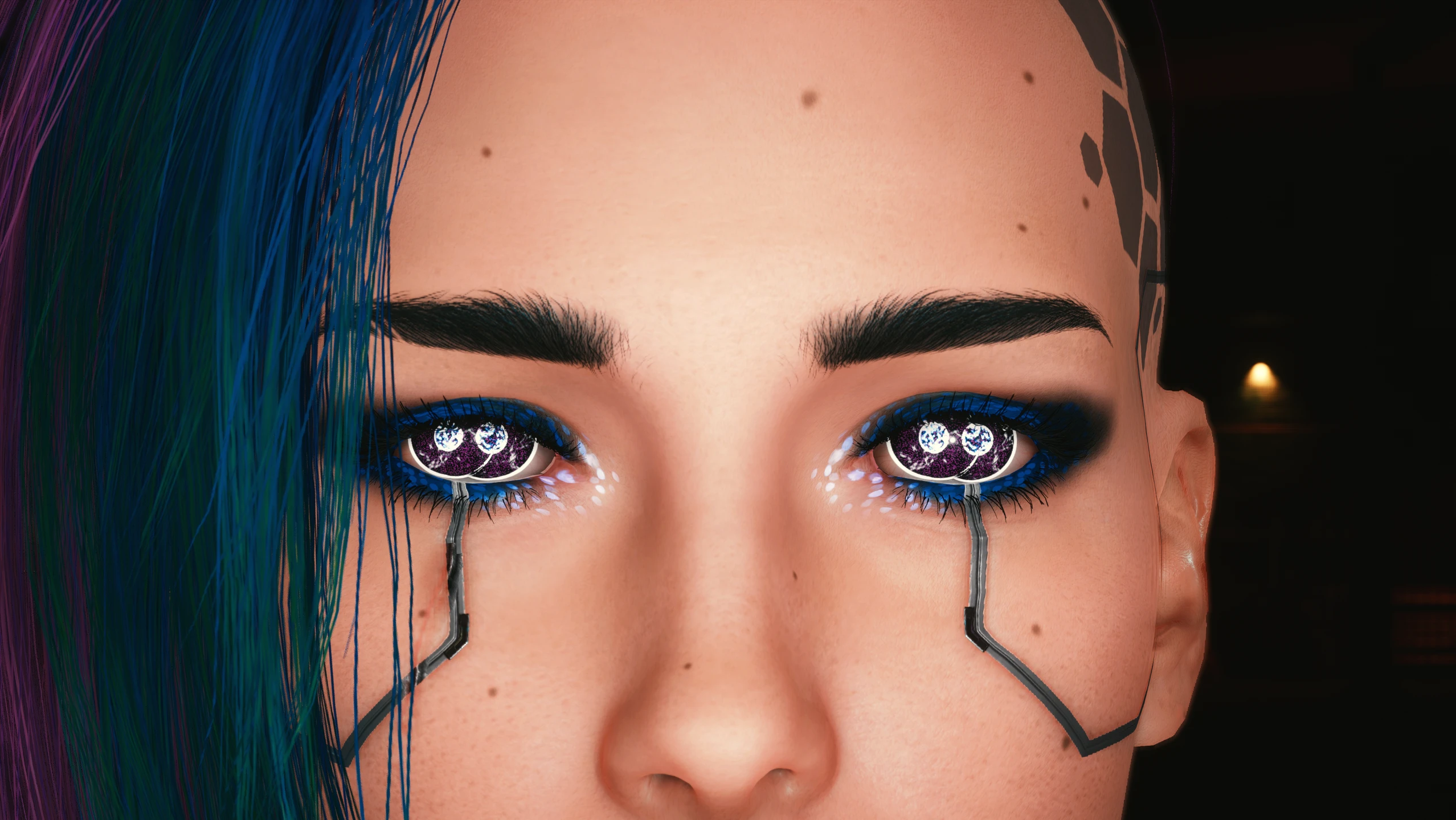 Cyberpunk 2077 "Коллекция автономных модов для глаз [Ladybella]"