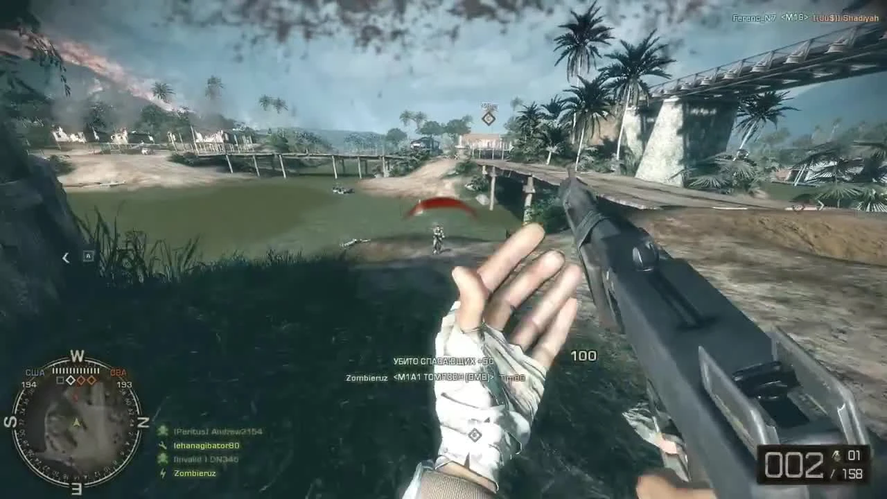 ТОП 5: ЛУЧШИЕ СТВОЛЫ BFBC2 Vietnam