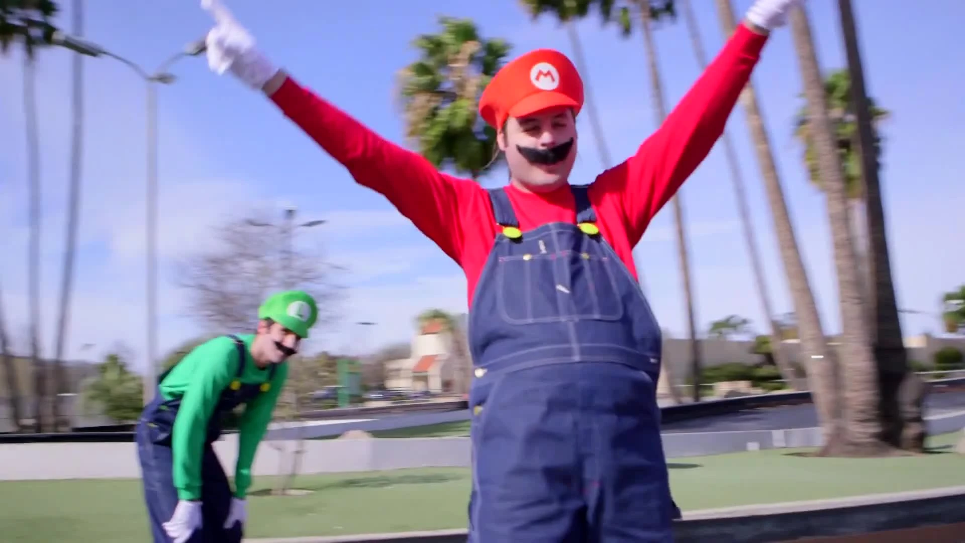 MARIO KARTна ховербордах