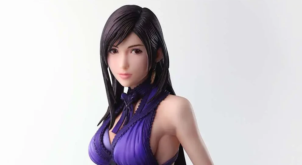 Square Enix представила великолепные фигурки Тифы Локхарт из ремейка FFVII